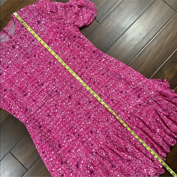 Tanya Taylor Sz 20 Pink Printed Carti Sheath Dress - Picture 3 of 8